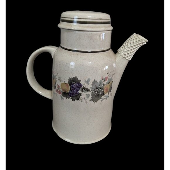 Royal Doulton Harvest Garland Cramer and coffee pot with lid stoneware - Picture 2 of 13